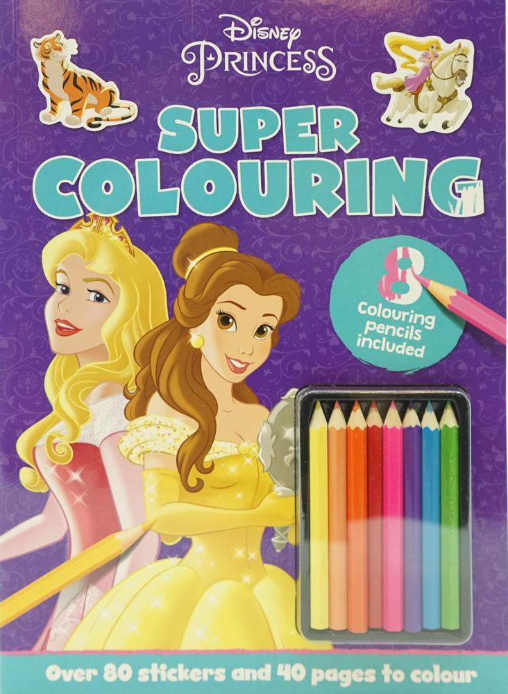 Colouring Time Xtra Disney: Disney Princess Mixed: Super Colouring