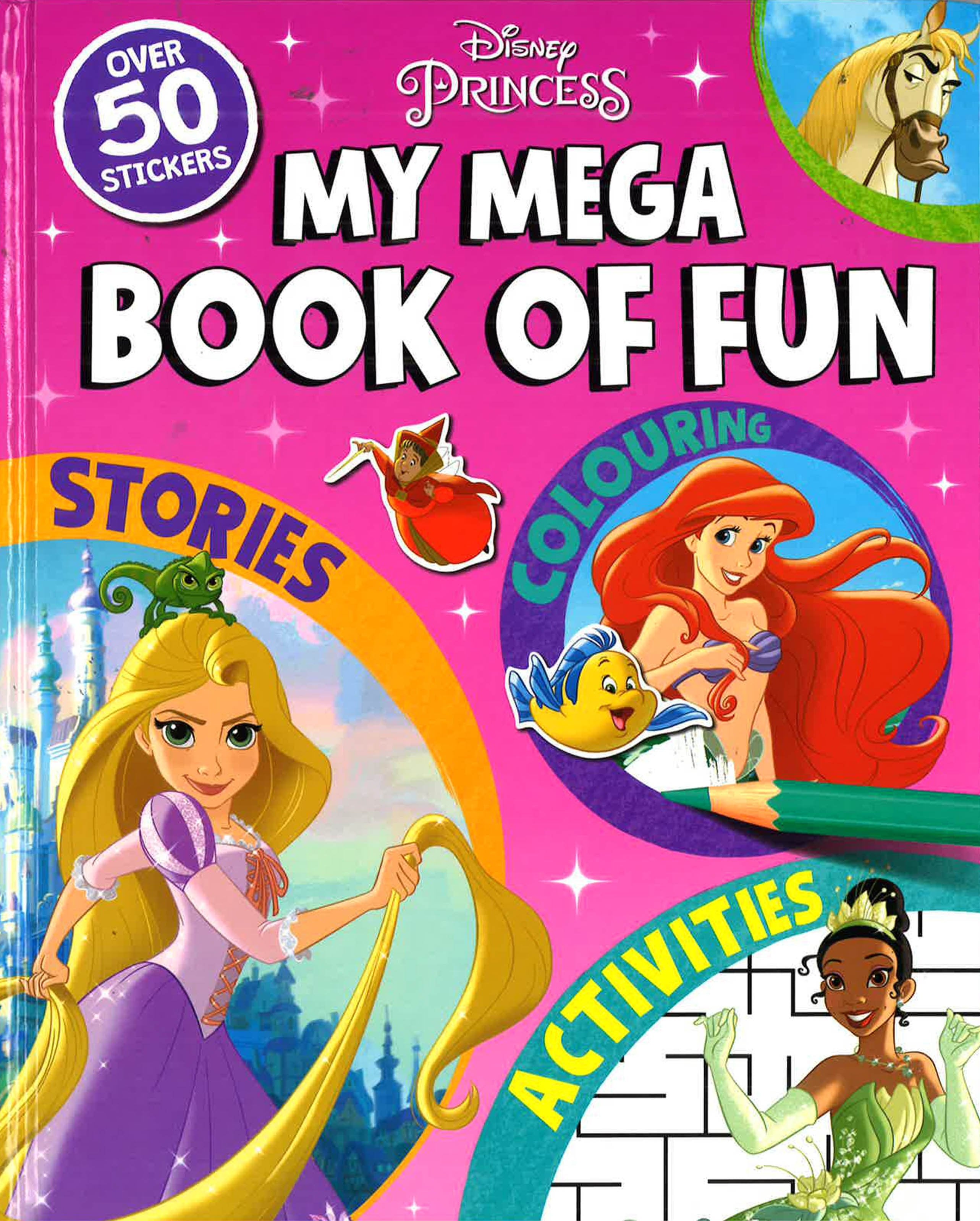 Disney Princess: My Mega Book Of Fun