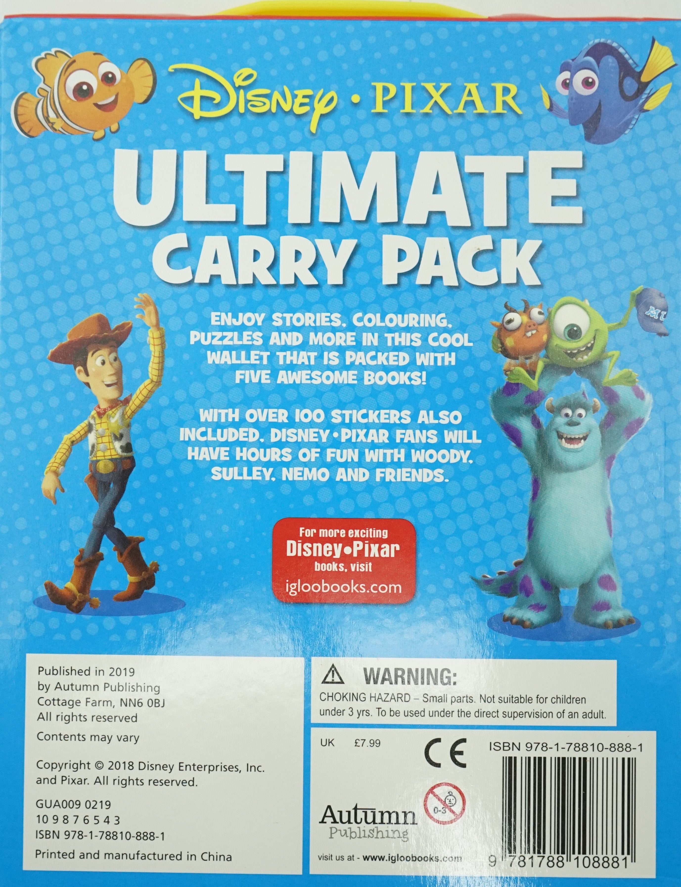 *Wallet Of Wonder Disney: Disney Pixar Mixed: Ultimate Carry Pack