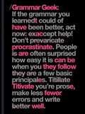 Grammar Geek