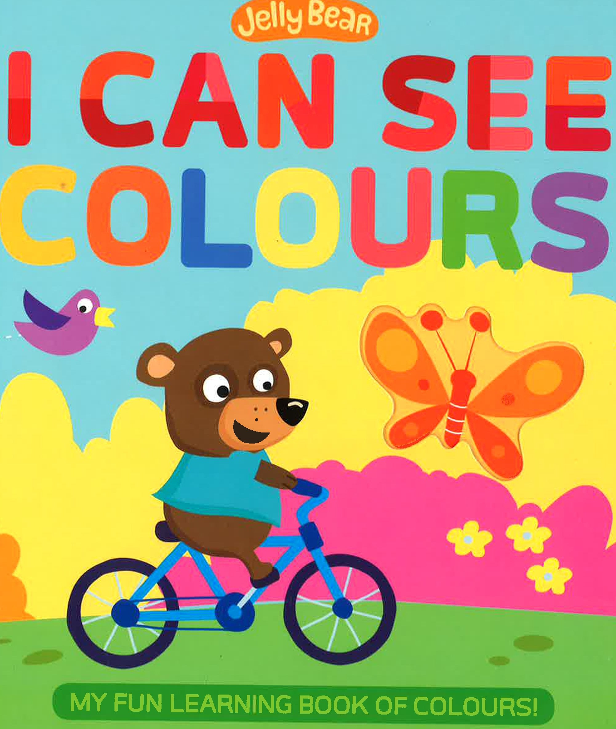 JELLY BEAR BOARD BOOK: I CAN SEE COLOURS