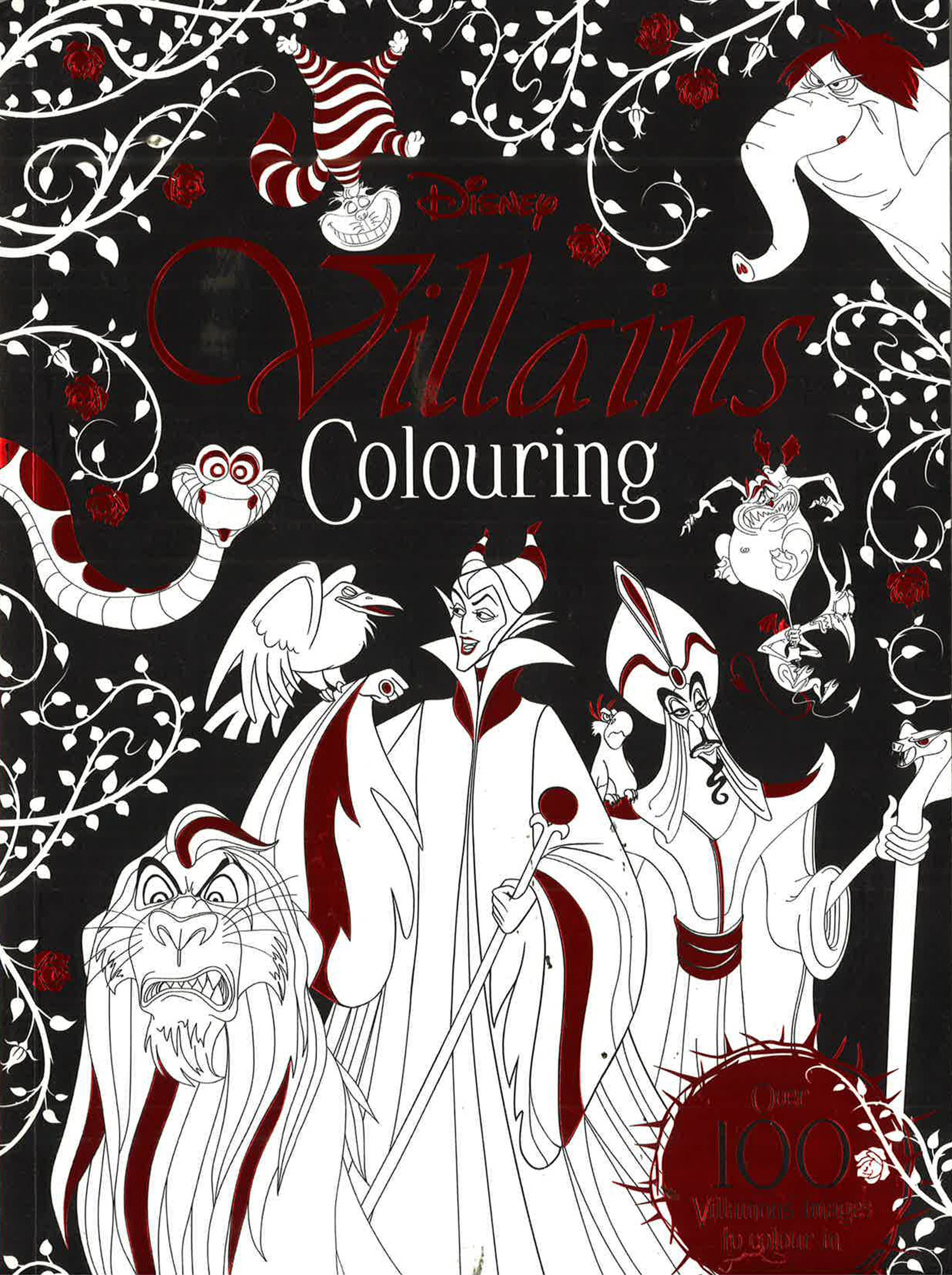 Villains Colouring