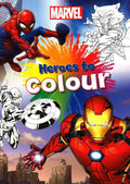 Hero Colouring Marvel: Heroes To Colour