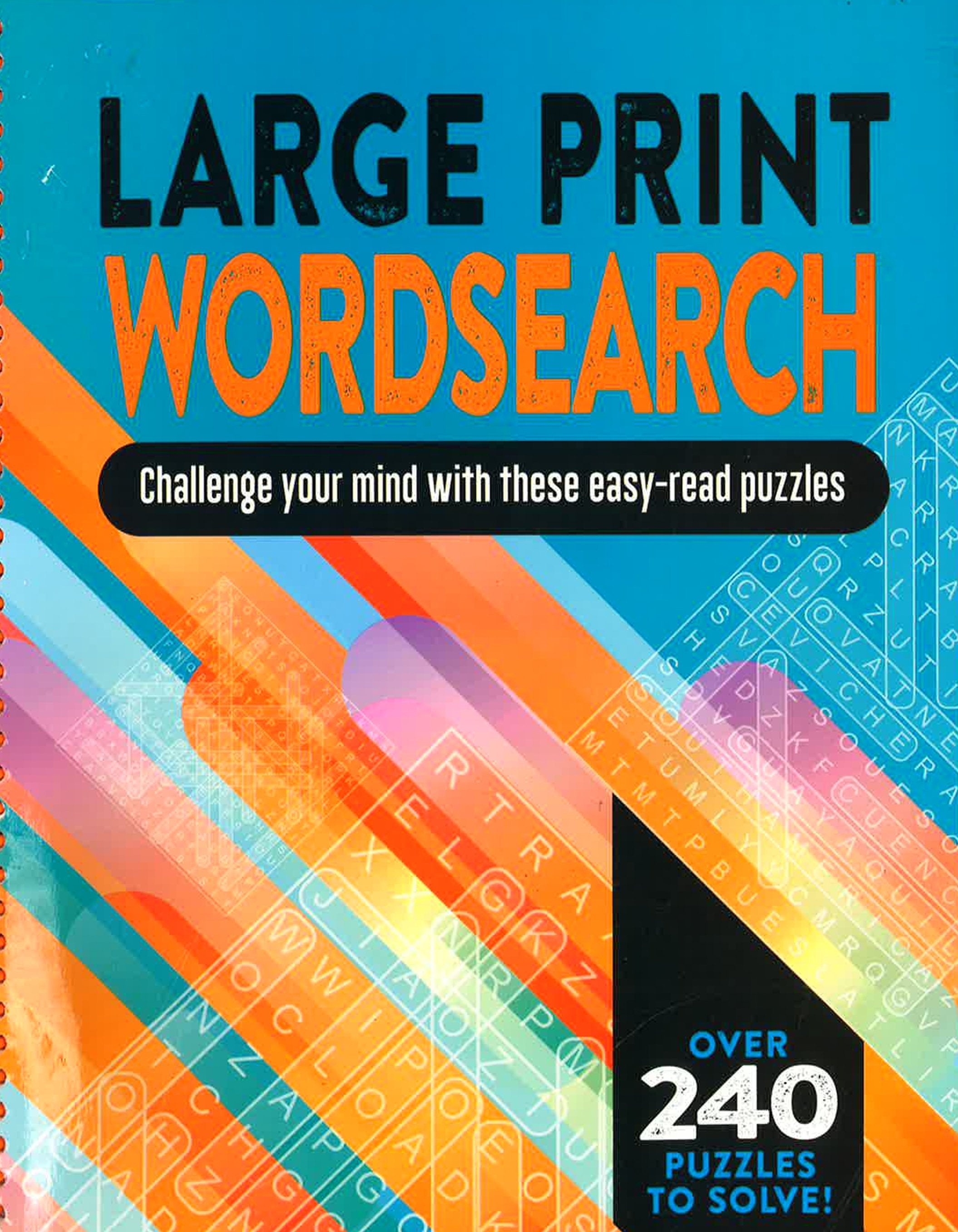 Large Print Puzzles 3: Large Print Wordsearch