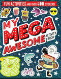 Sticker Activity Book Mini Mega - Silver