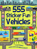 555 Sticker Fun Vehicles