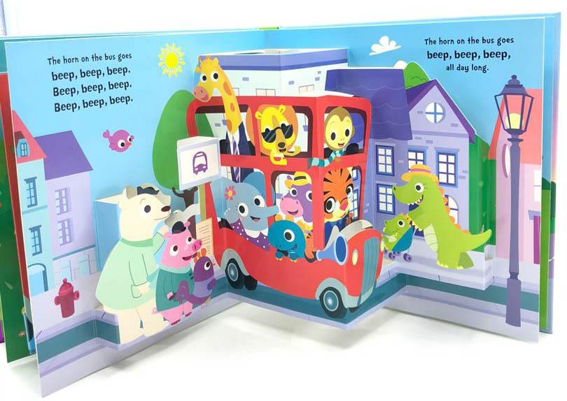 3D Pop Scenes: The Wheels In The Bus