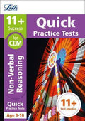 Collins 11+ Practice - 11+ Non-Verbal Reasoning Quick Practice Tests Age 9-10 (Year 5): For The 2020 Cem Tests