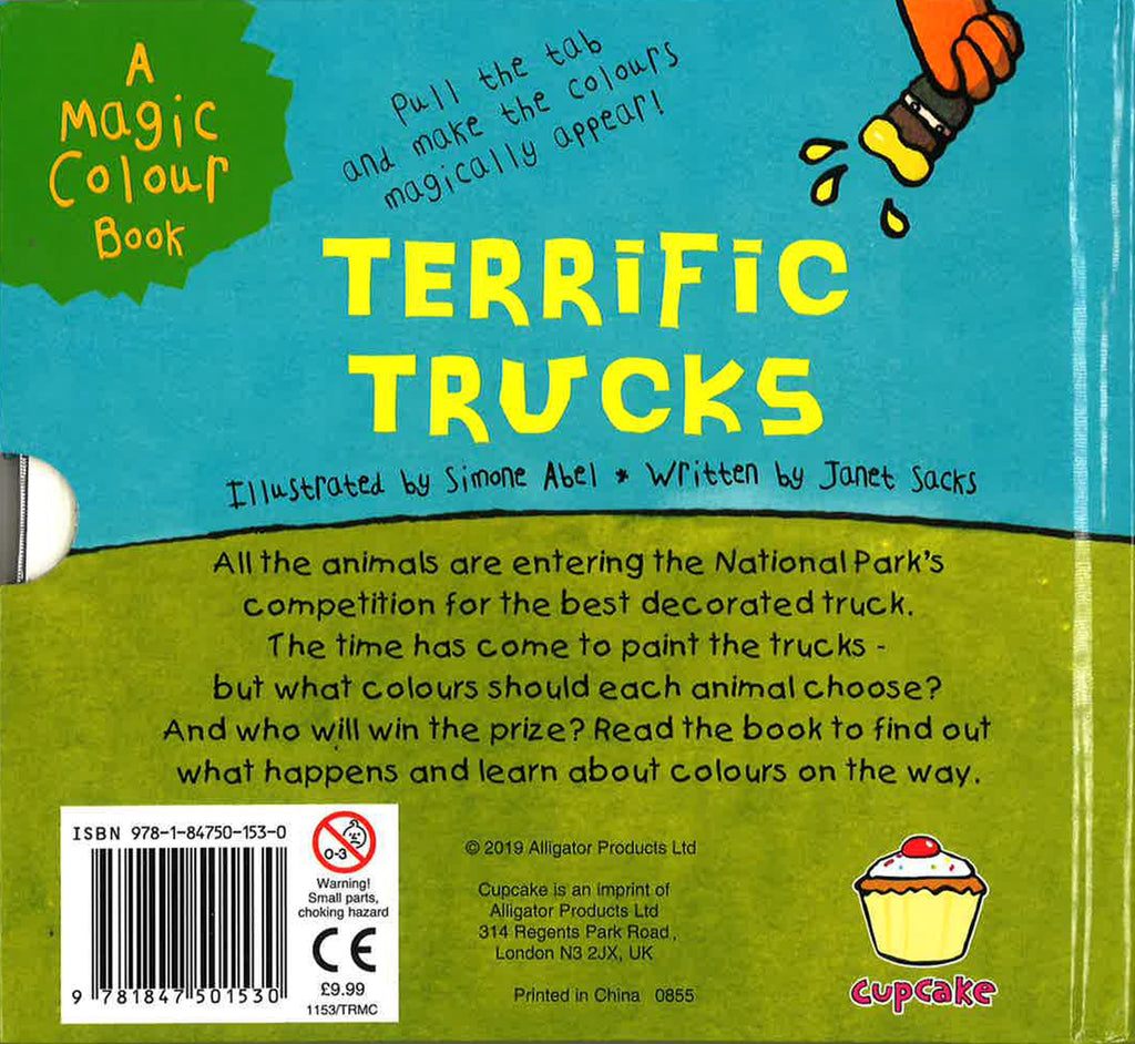 A Magic Colour Book: Terrific Trucks