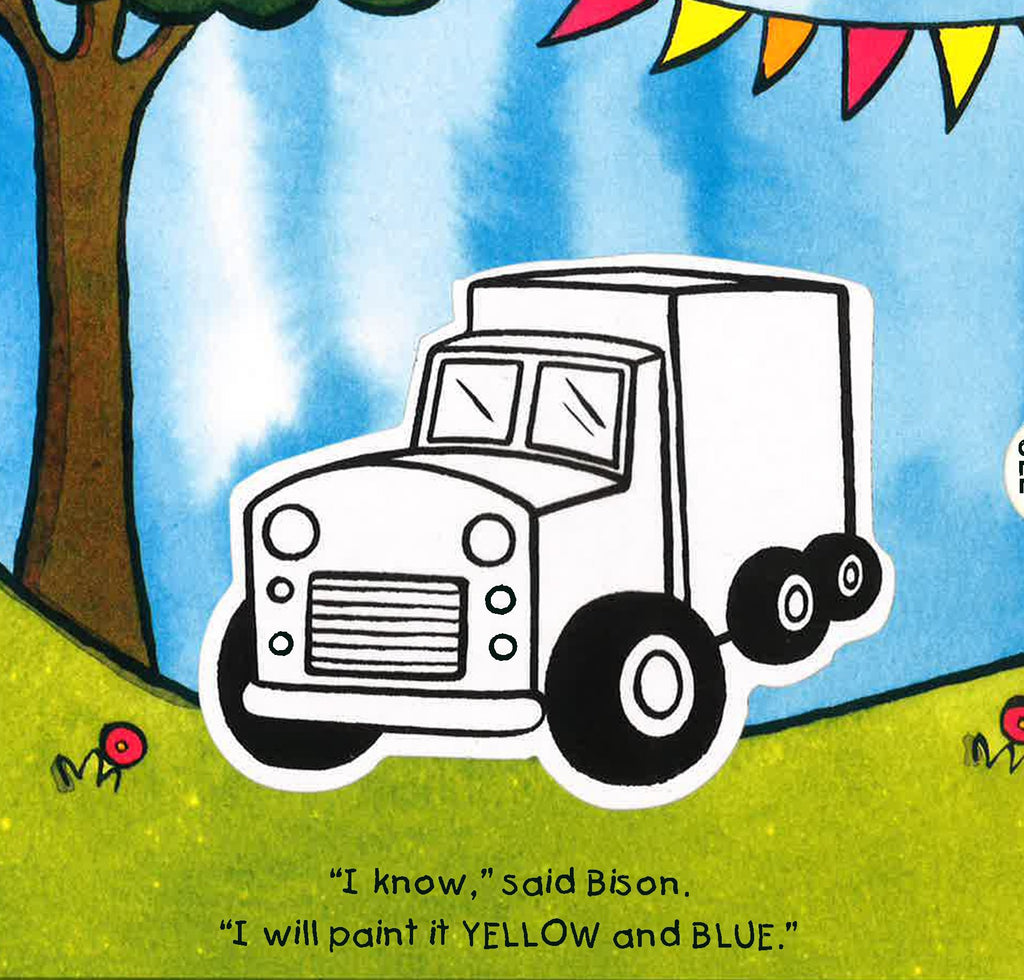 A Magic Colour Book: Terrific Trucks
