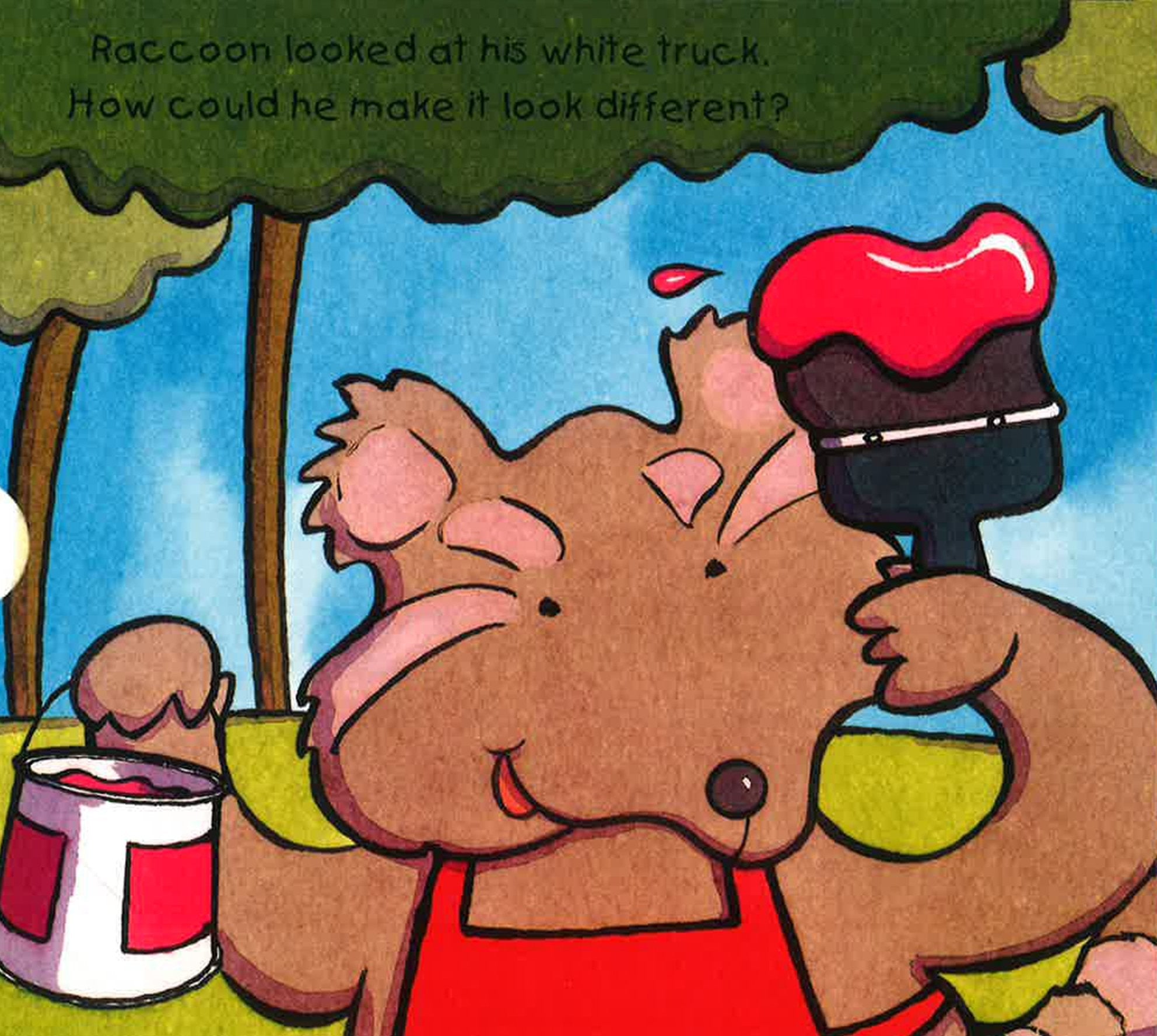 A Magic Colour Book: Terrific Trucks