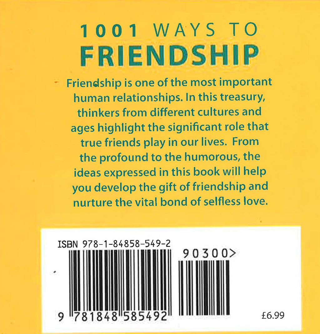 1001 Ways To Friendship