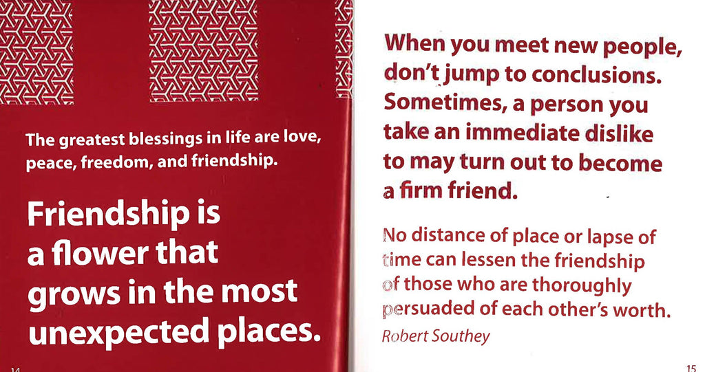 1001 Ways To Friendship