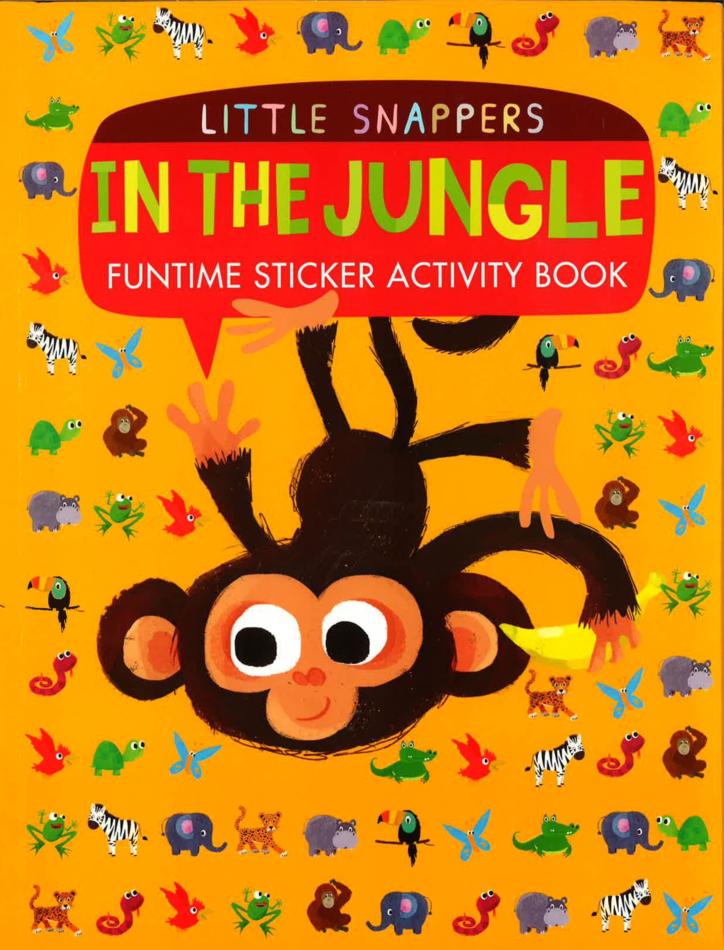 LTP IN THE JUNGLE (LITTLE SNAPPERS STICKER BOOK)