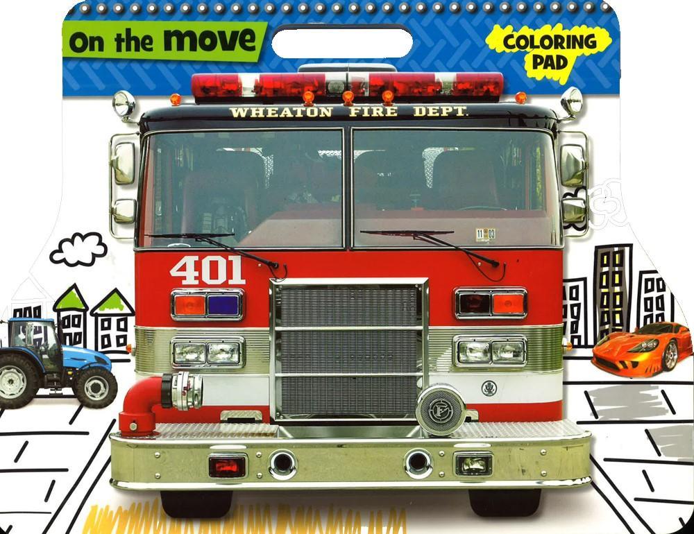 On The Move Coloring Pad (Small)