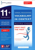 11 + Verbal Reasoning - Vocabulary In Context - Level 1