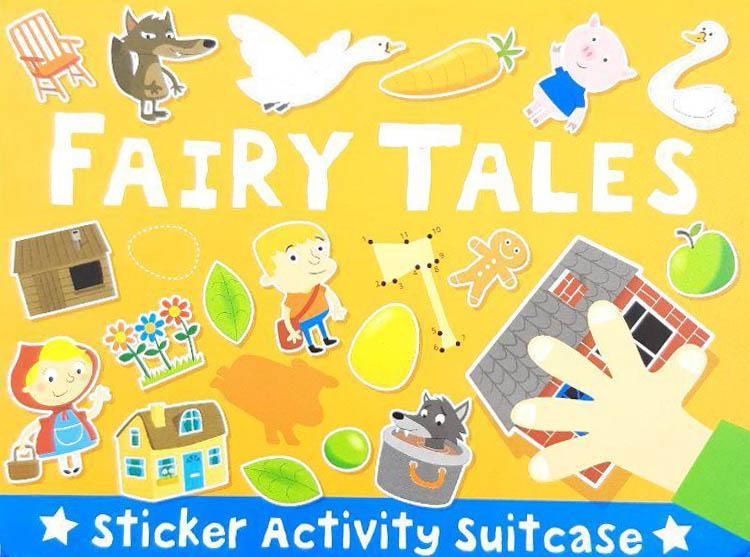 STICKER ACTIVITY SUITCASE - FAIRY TALES