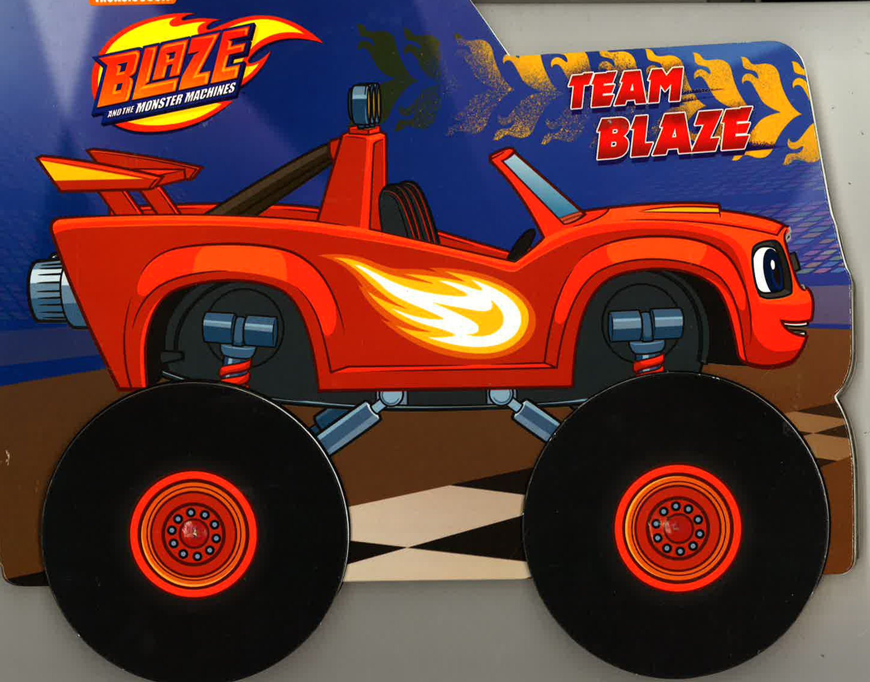 Blaze Board Book Team Blaze