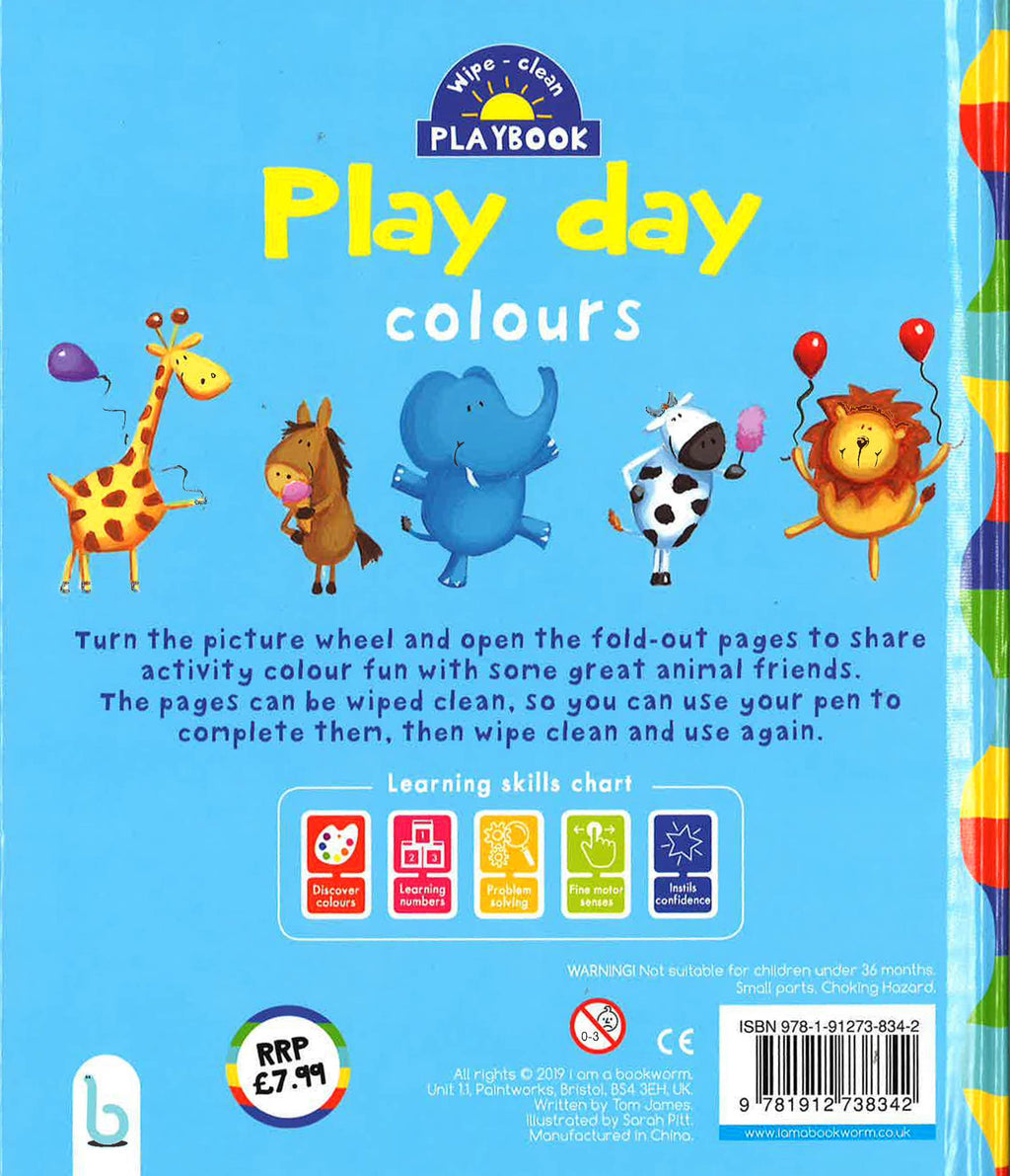 Wipe-Clean Playbook: Play Day Colours