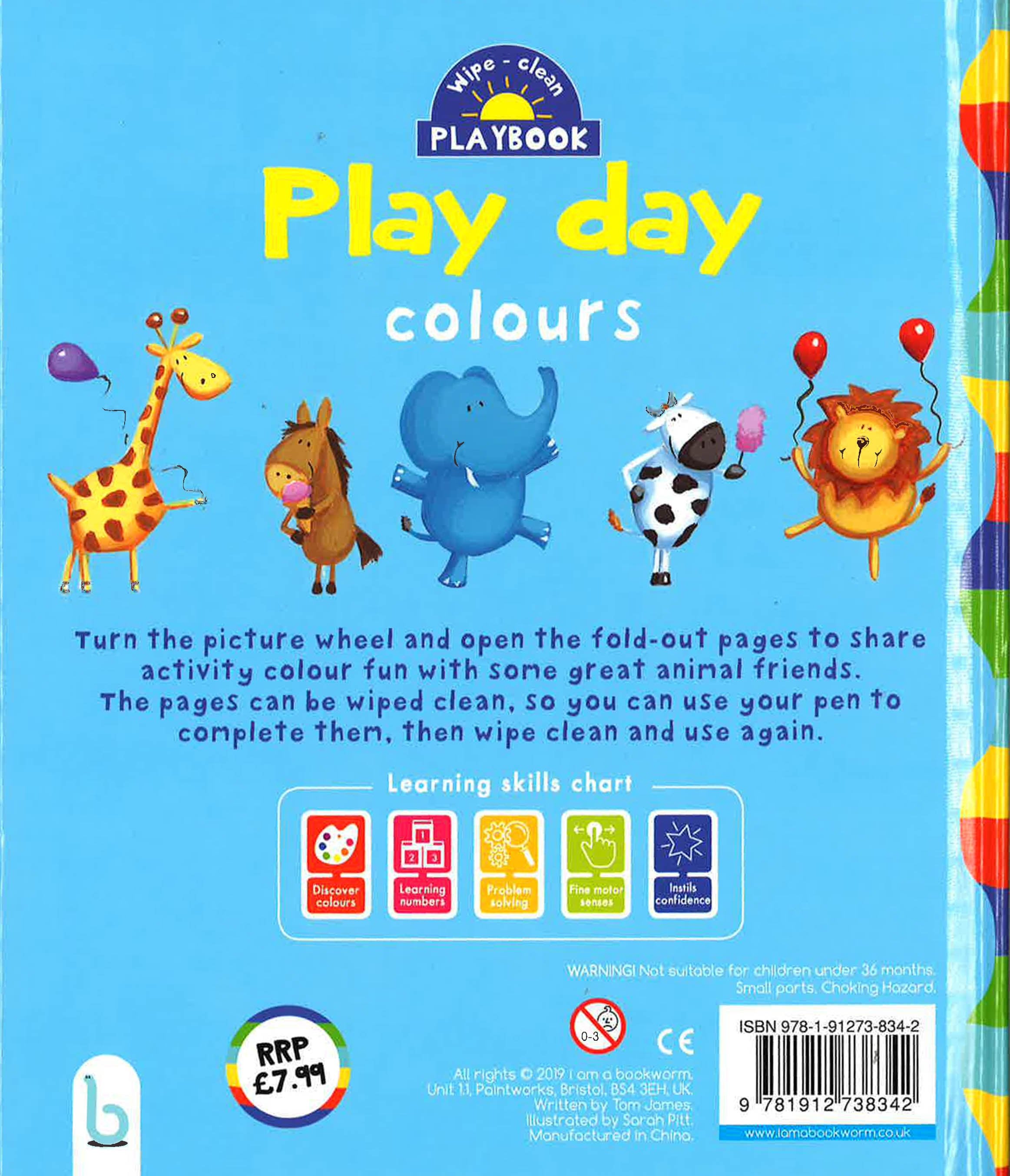 Wipe-Clean Playbook: Play Day Colours