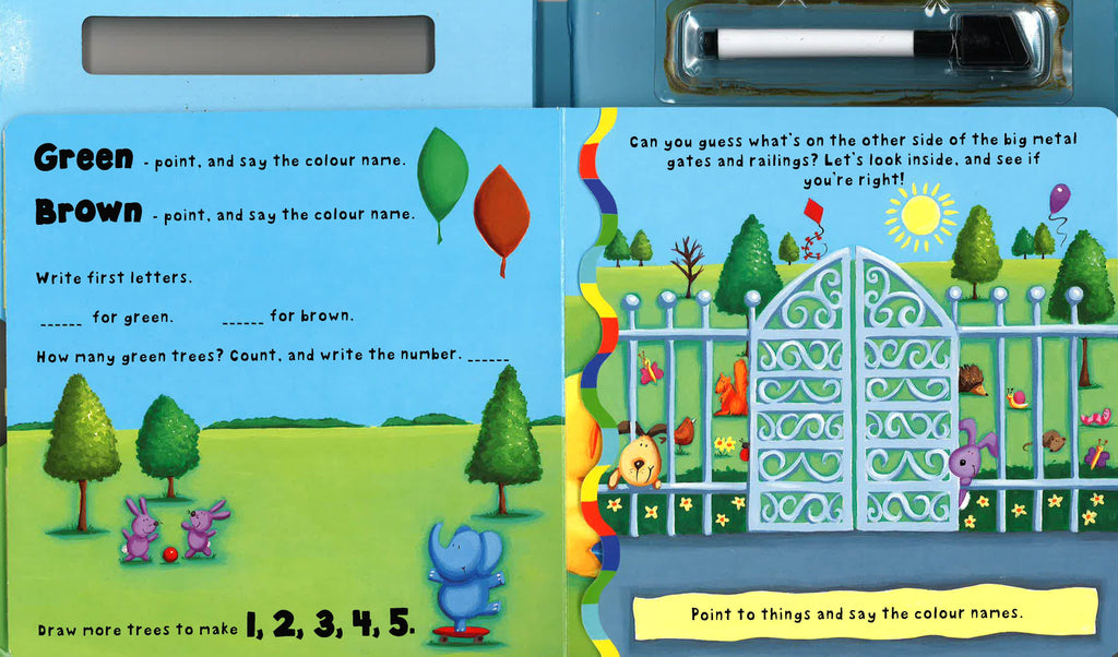 Wipe-Clean Playbook: Play Day Colours