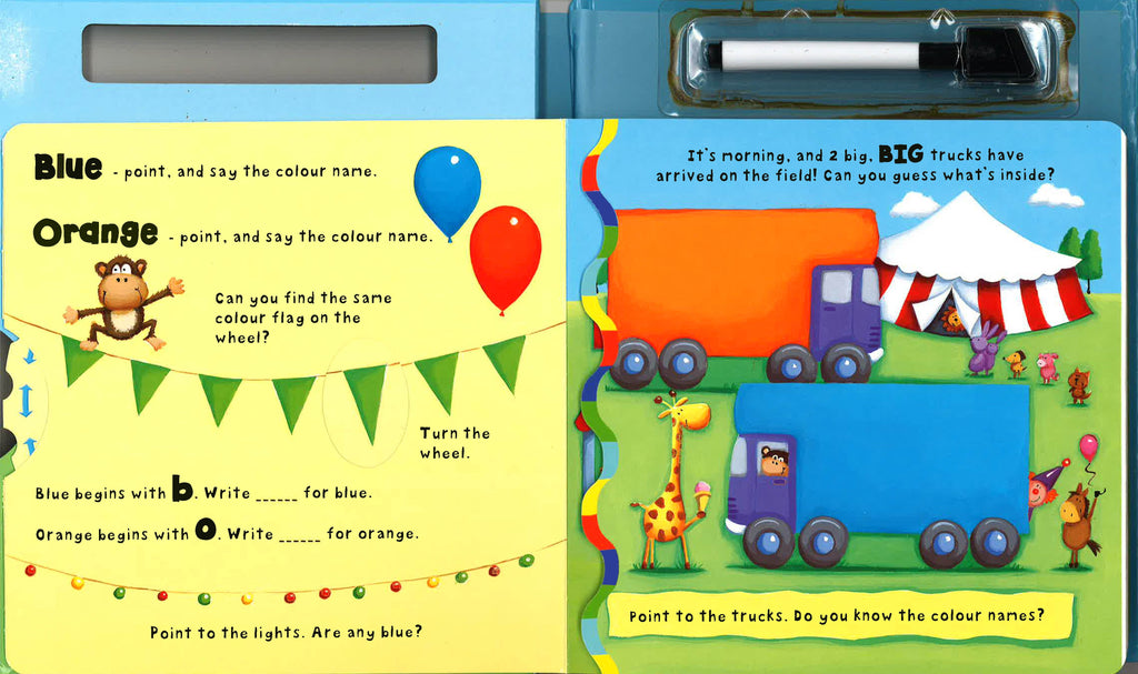 Wipe-Clean Playbook: Play Day Colours