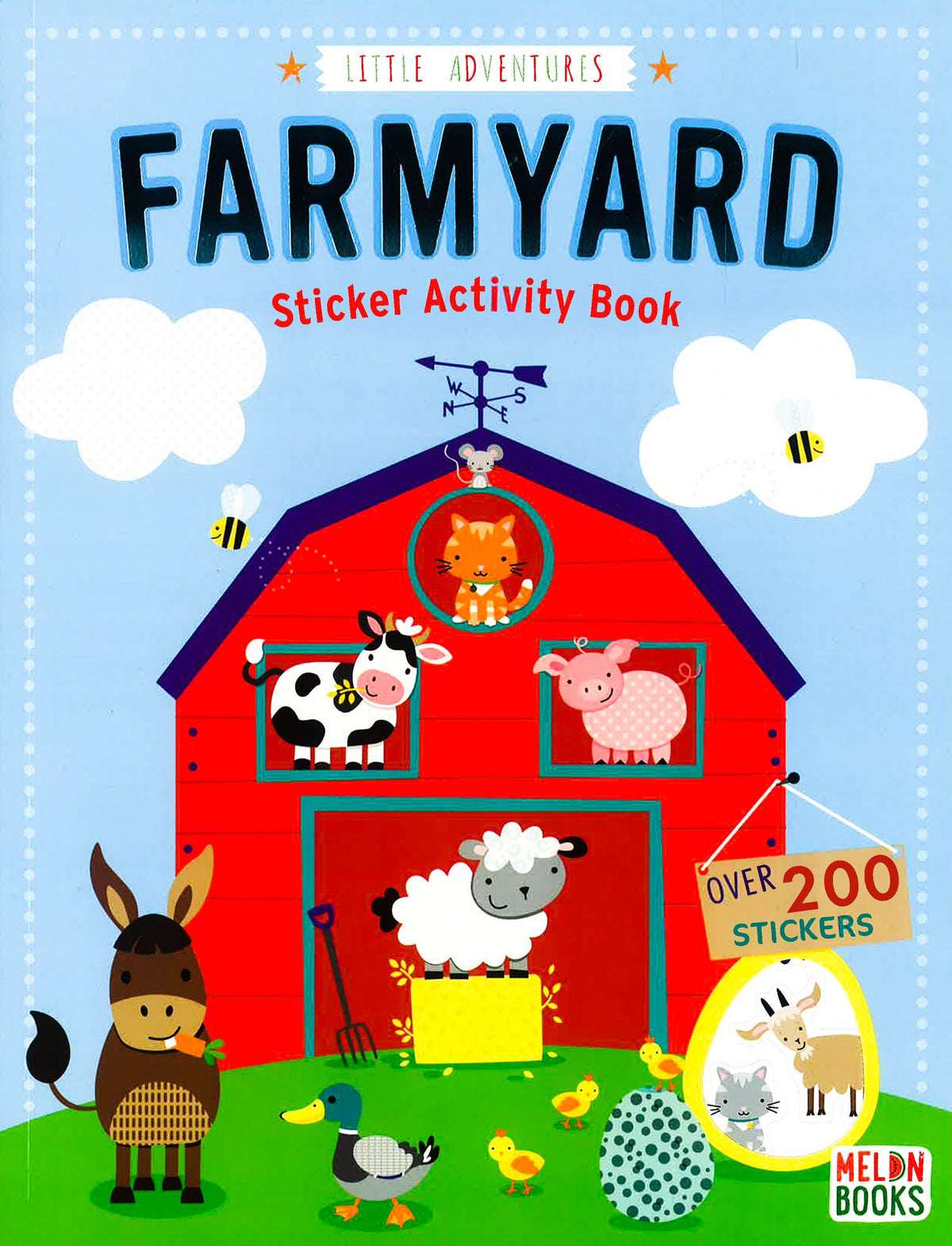Little Adventures -Farm Sticker Activity Book