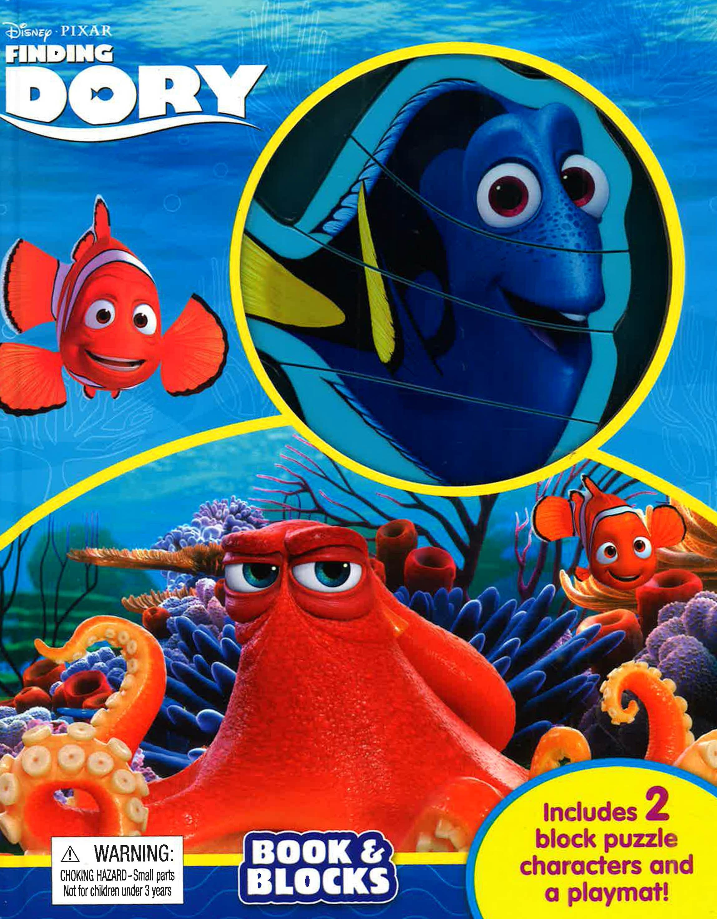 Disney Finding Dory Book & Blocks