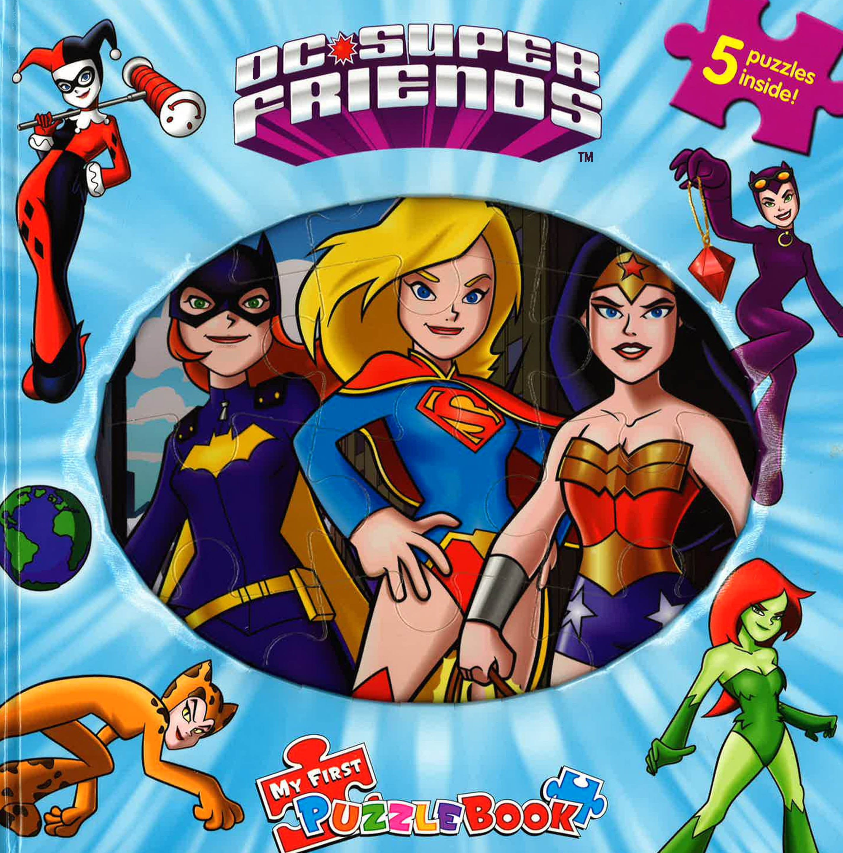 Dc Super Friends My First Puzzle Book (Girls)