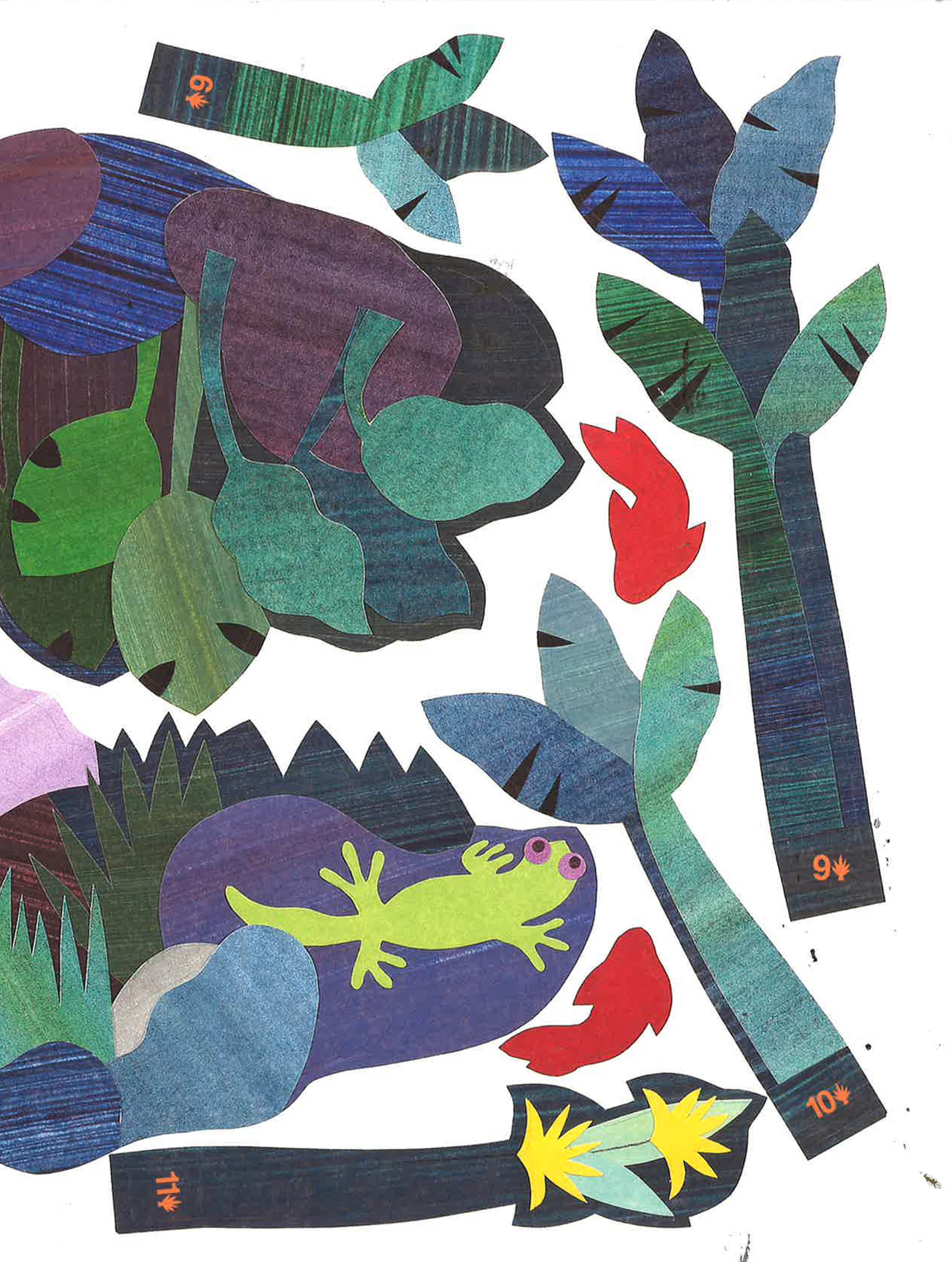 A Tiger In My Garden: A Do-It-Yourself Pop-Up Book