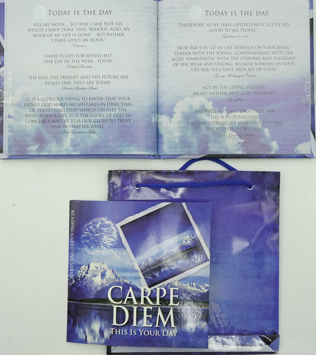 Carpe Diem - This Is Your Day (Reading A Greeting Series)