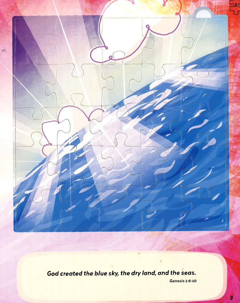6-In-1 Puzzle Bible: Creation