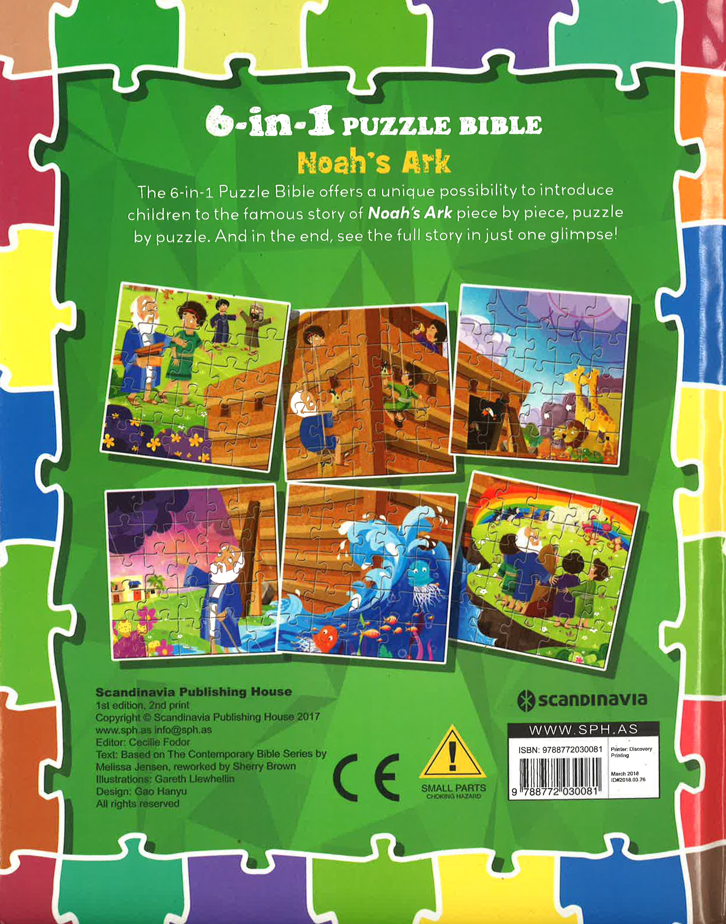 6-In-1 Puzzle Bible: Noah's Ark