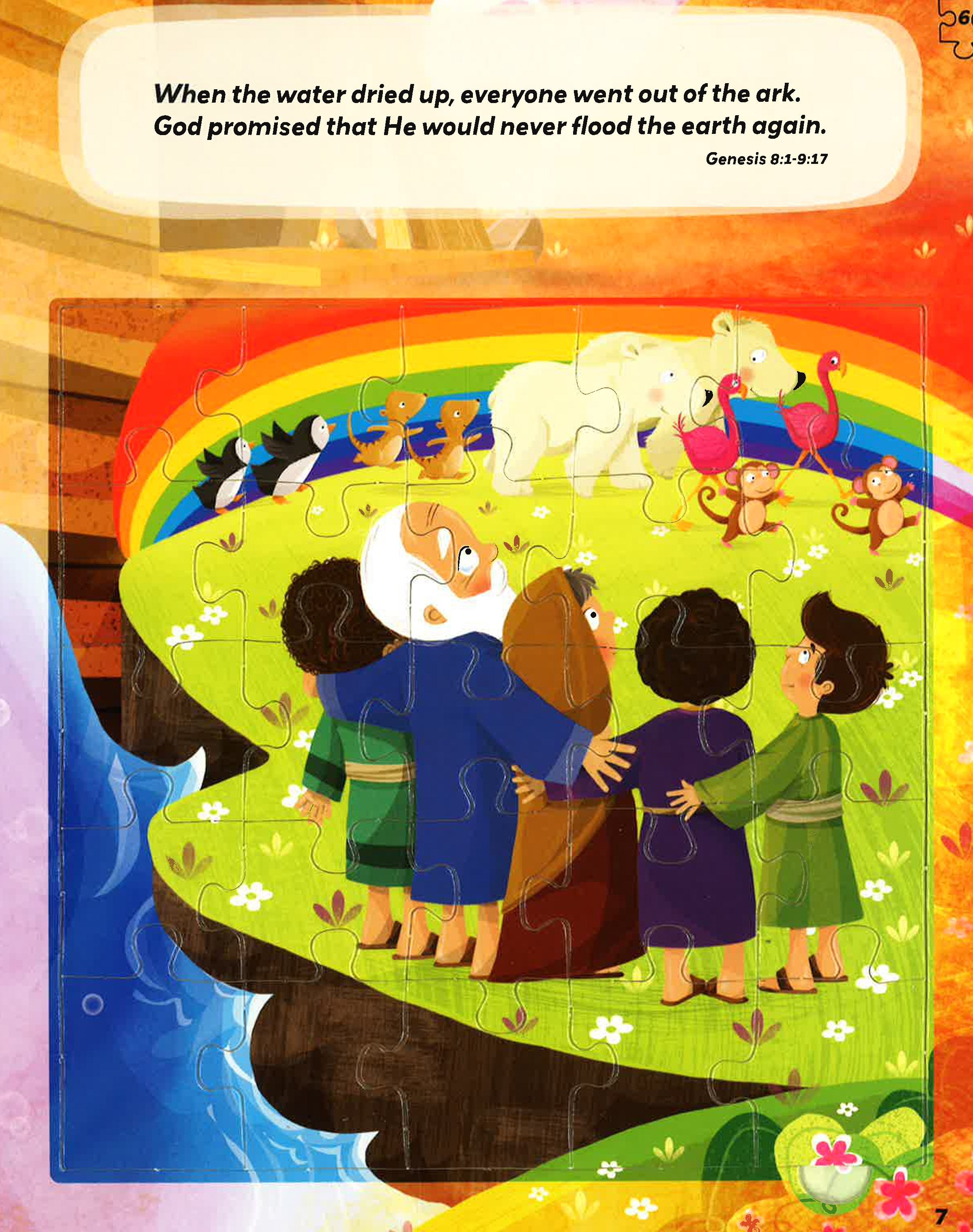 6-In-1 Puzzle Bible: Noah's Ark