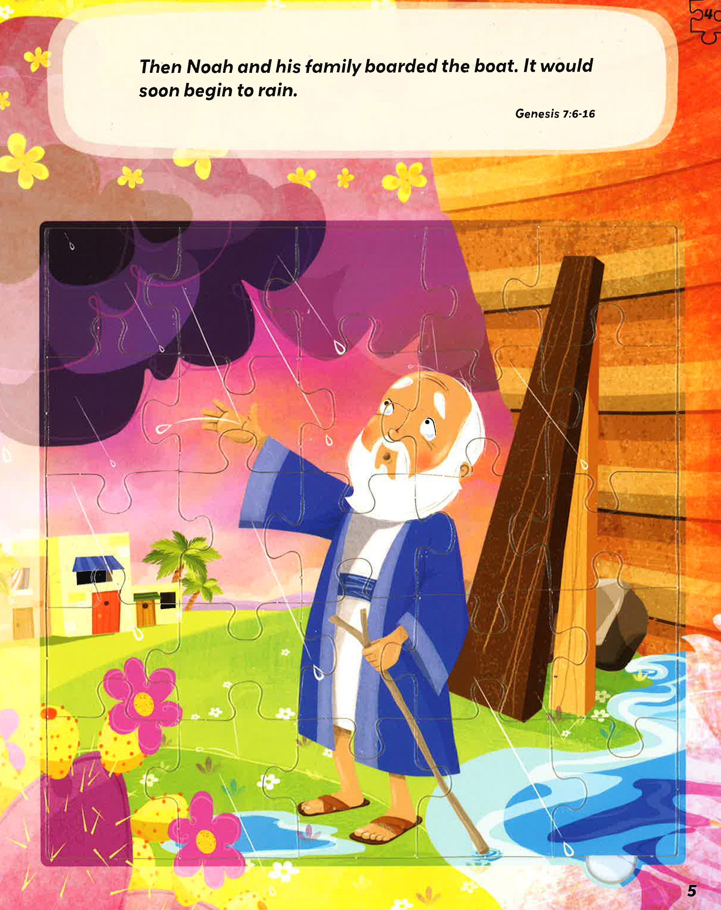 6-In-1 Puzzle Bible: Noah's Ark