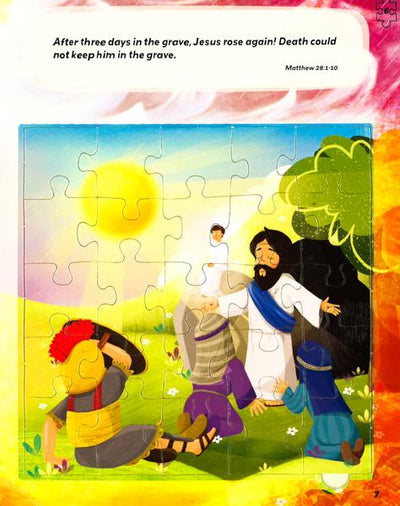 6-In-1 Puzzle Bible: Life Of Jesus