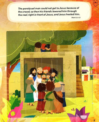 6-In-1 Puzzle Bible: Life Of Jesus