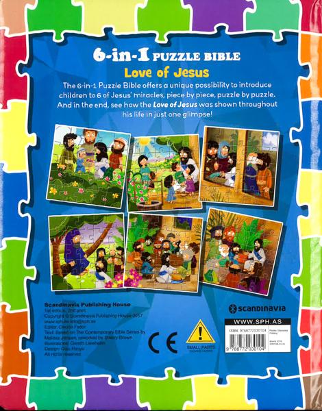 6-In-1 Puzzle Bible: Love Of Jesus