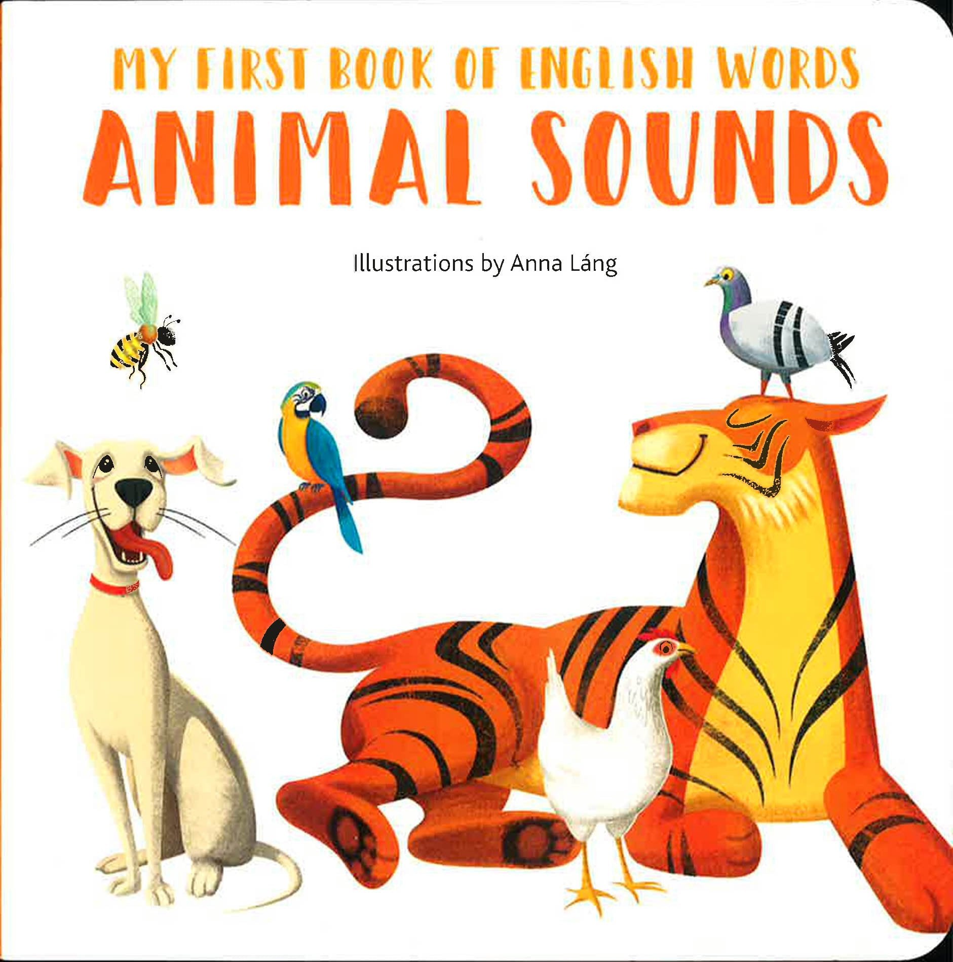 BOARD BOOKS ANNA LANG - HAPPY ENGLISH - ANIMAL SOUNDS