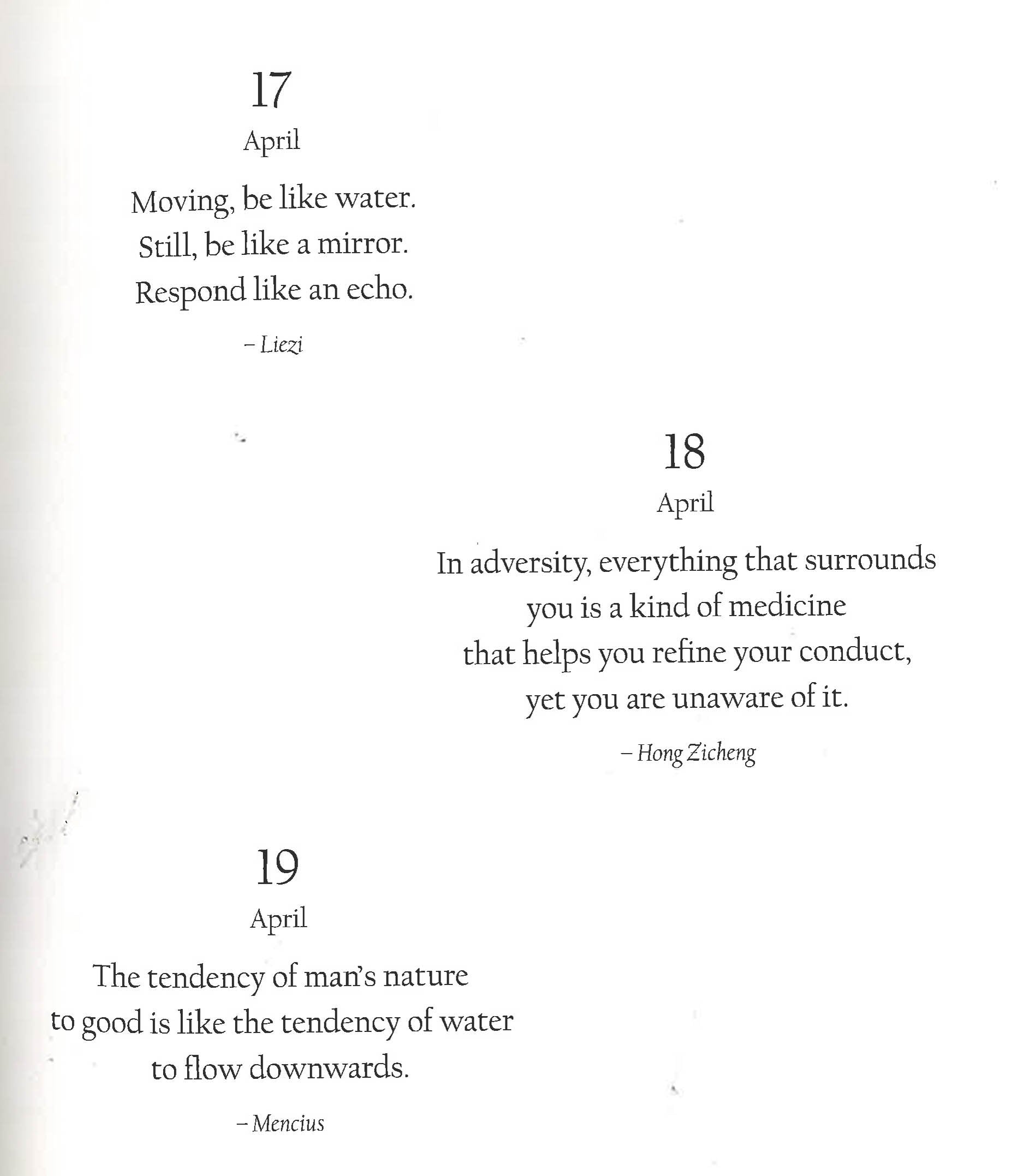 365 Thoughts Of Peace From Eastern Wisdom