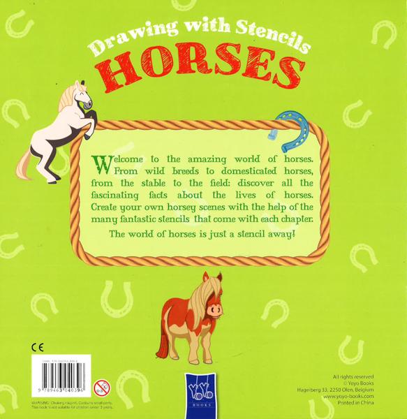 Drawing With Stencils Horses