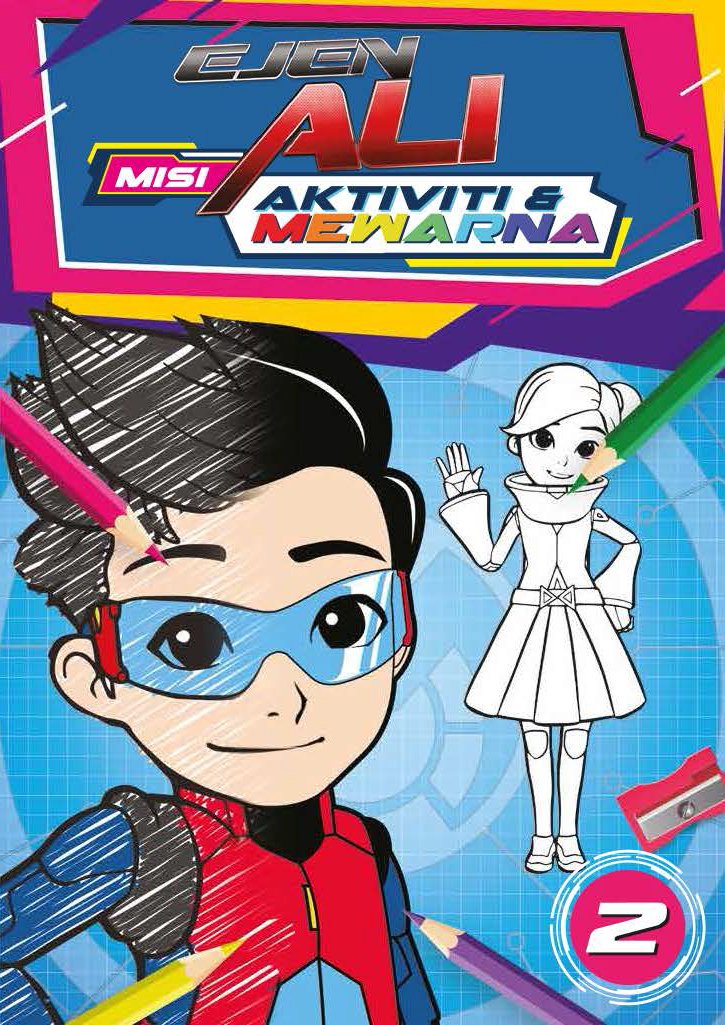 Misi Ejen Ali Aktiviti & Mewarna 2