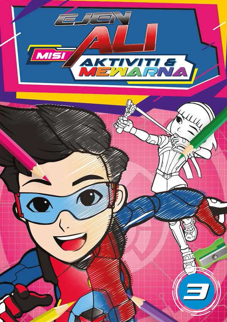 Misi Ejen Ali Aktiviti & Mewarna 3