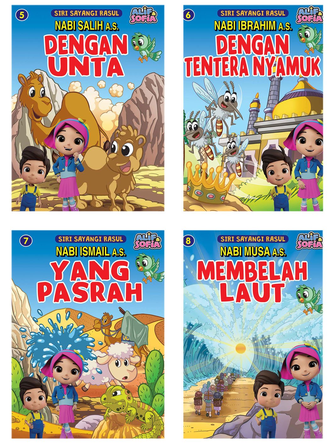 SIRI SAYANGI RASUL ALIF & SOFIA (5-8)