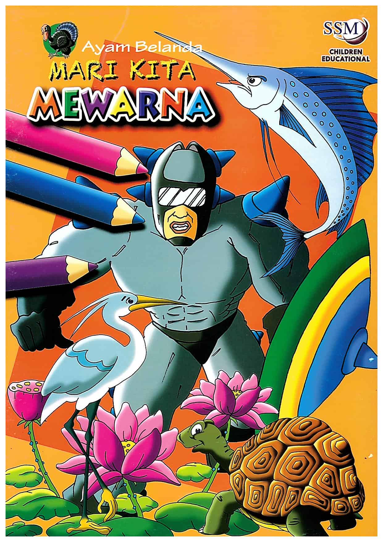 Mari Kita Mewarna Ayam Belanda