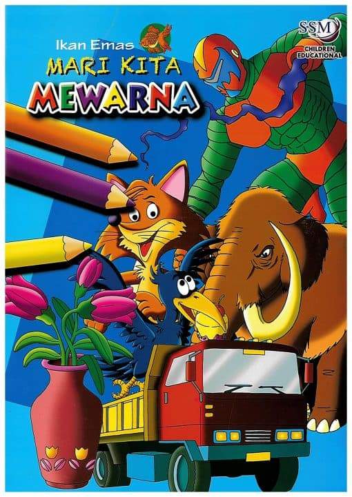 Mari Kita Mewarna Ikan Emas