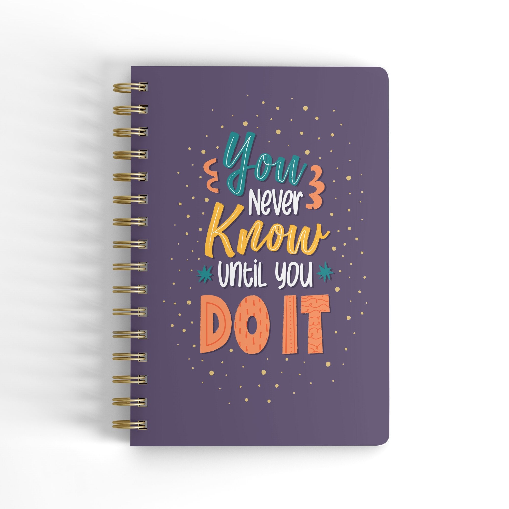 You Never Know Wire-O A5 Notebook