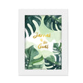 Jannah Is The Goal Framed Print Art A5