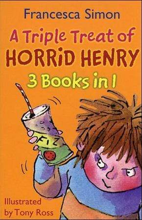 A Triple Treat Of Horrid Henry - 3 Books In 1