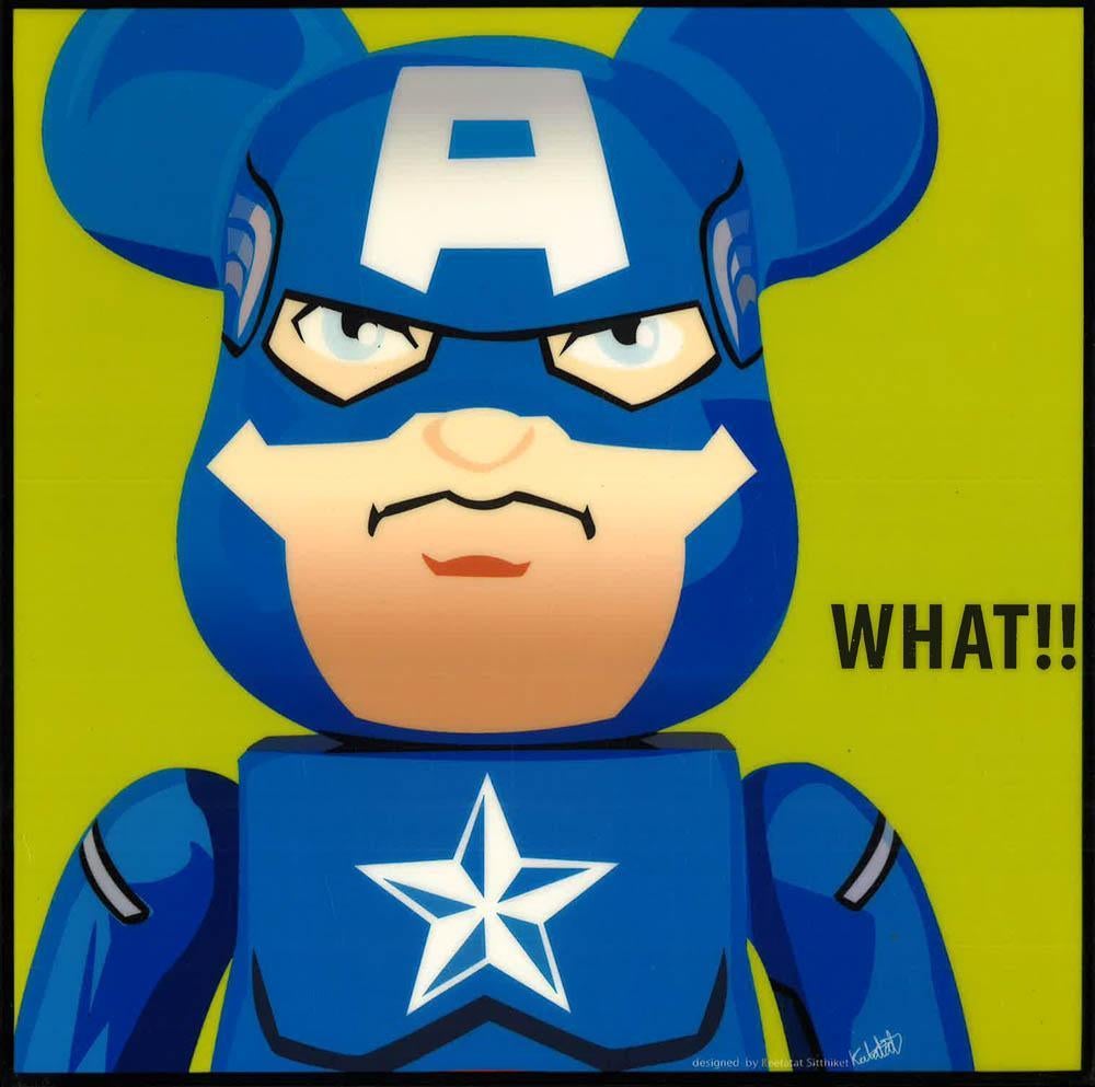 Bb: Captain Bear Pop Art (10'X10')